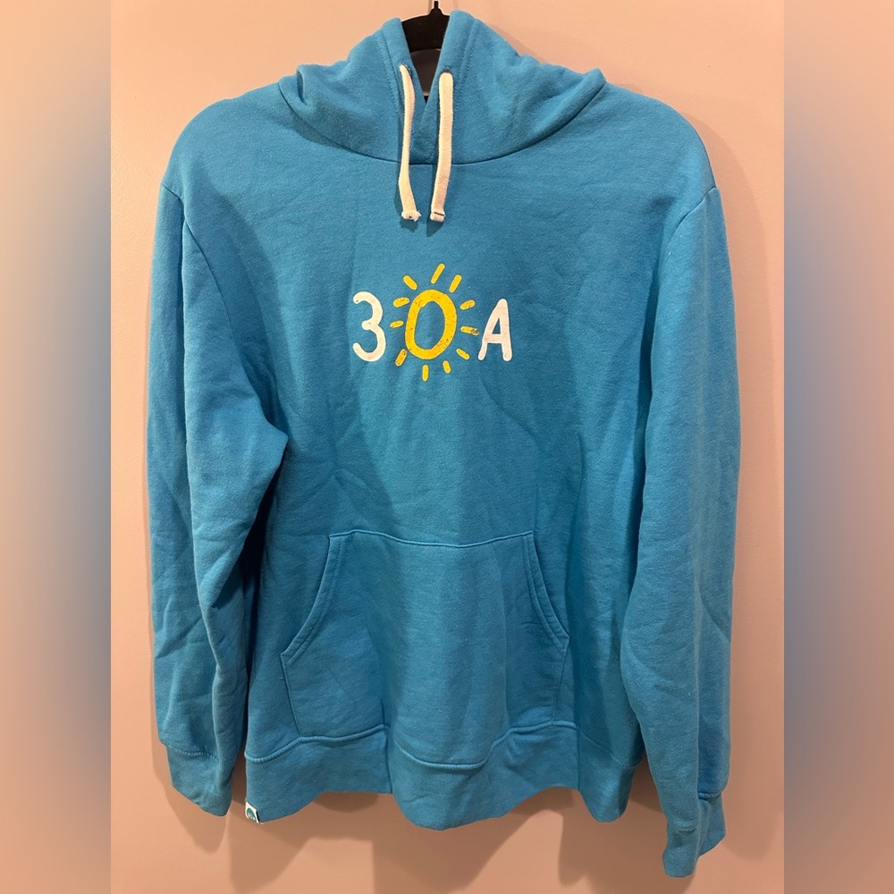 30A Gear Hoodie Jacket Blue Size L